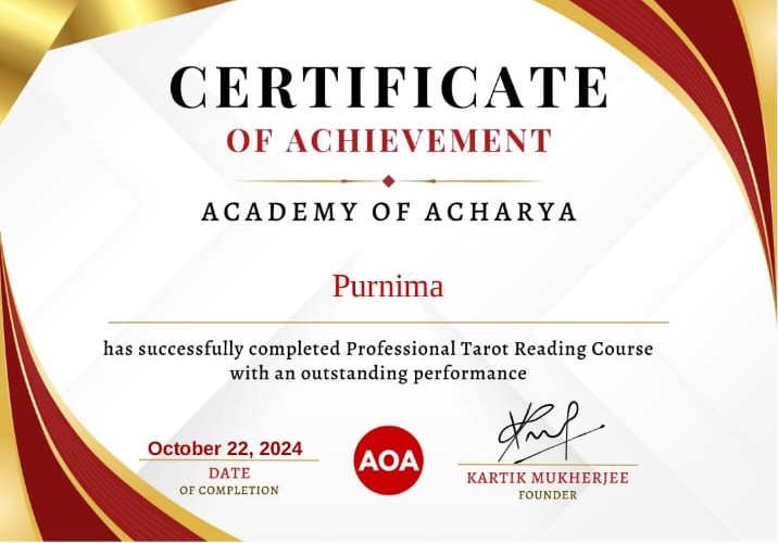 Professional Tarot Reading Certification